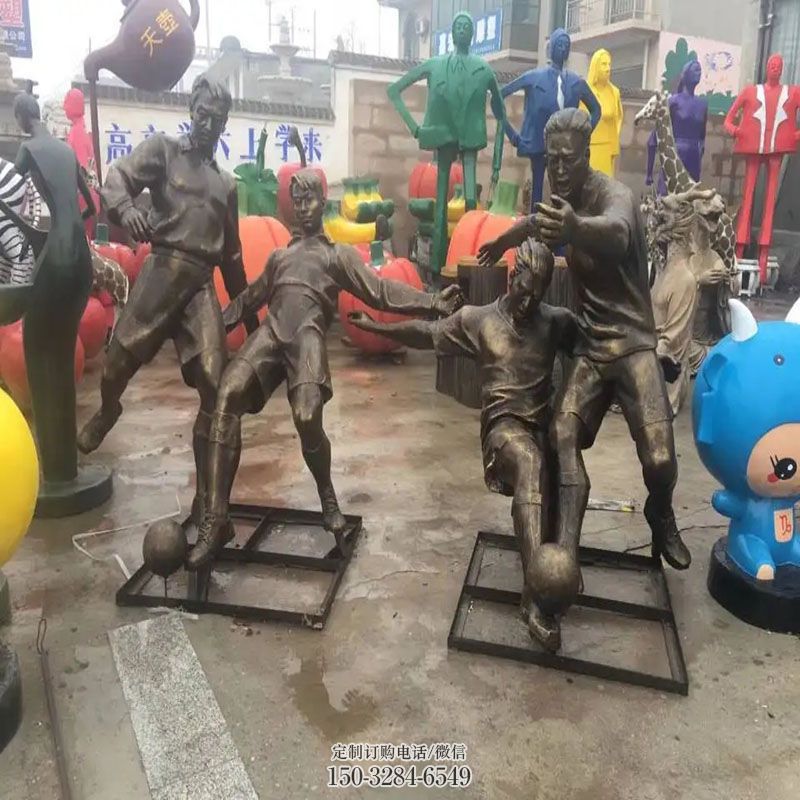 酒店投栏雕塑 各类雕塑标准 景区运动员雕塑优选