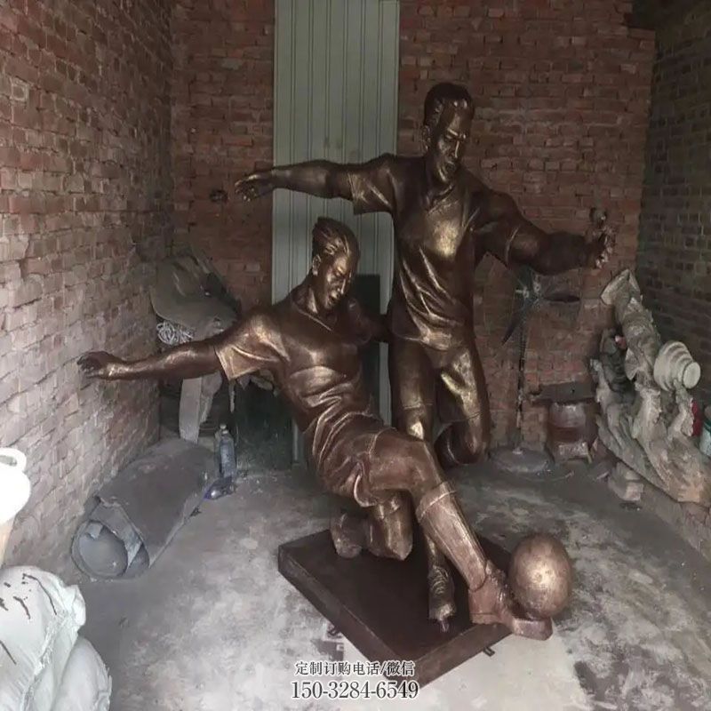 文化投栏雕塑 各类雕塑标准 景观运动员雕塑造型点击
